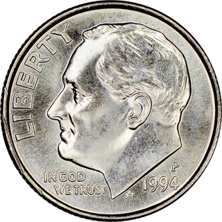 1 Dime United States Of America in the Year 1994