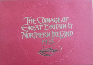 1973  Proof Set, The Coinage Of Great Britain and Northern Ireland Seven Coins Set