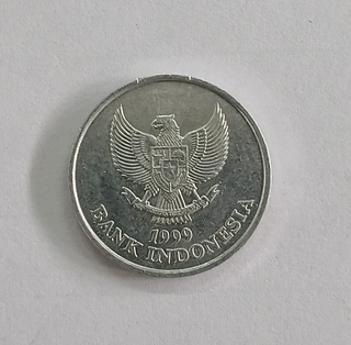 One Hundred Rupiah Coins of Indonesia Issued in 1999