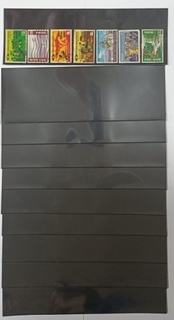 Hawid, Stamps Mount Strips Black Colour, 160 x 120 mm.