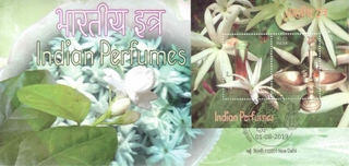FIRST DAY COVER INDIAN PERFUMES 01-08-2019