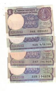1 RS ( 8 NOTE ) ALL DIFFRENT GOVERNER UNC