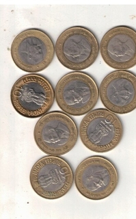 10 RS ( 10 COIN )  HOMI BHABHA BIRTH CENTENARY YEAR 2008-2009 XF TO UNC